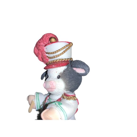 Mary’s Moo Moos Drummin' Up Some Christmas Cheer Figurine - Picture 13 of 14